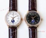 SWISS Replica Rolex Cellini Moon phase Rose Gold 3195 Watch